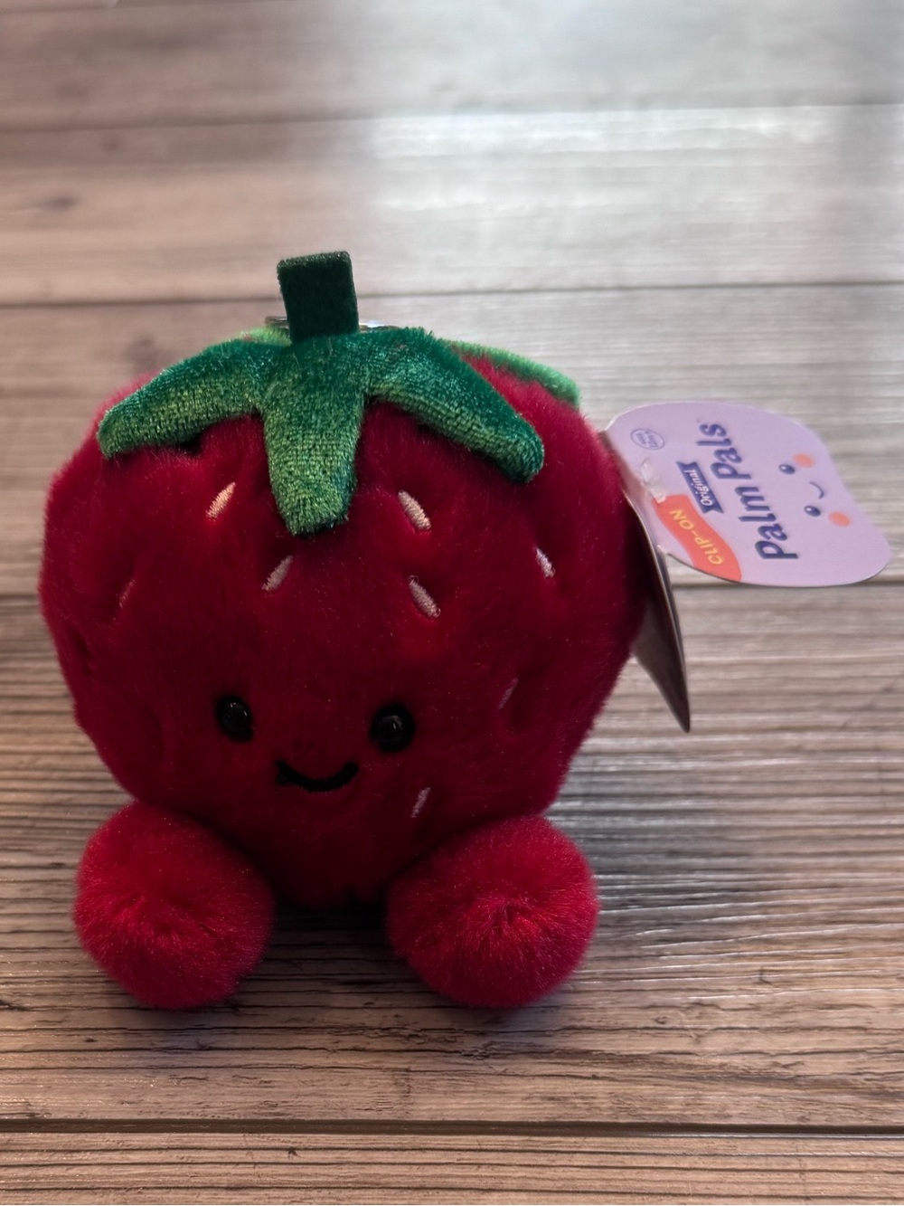 Aurora Palm Pals | Juicy Strawberry Clip-On Bag Charm